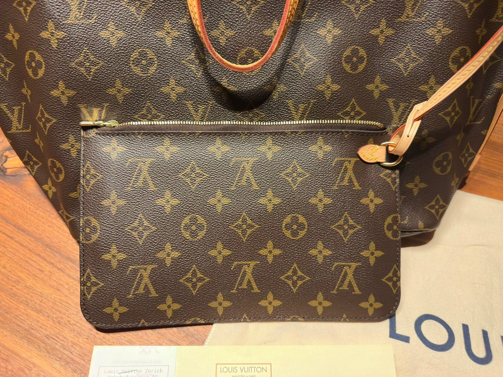 Louis Vuitton Taschen: Louis Vuitton Neverfull MM - Full Set / originale Quittung – Neu (gemäss Beschreibung) aus Wetzikon ZH von co_26zh 1
