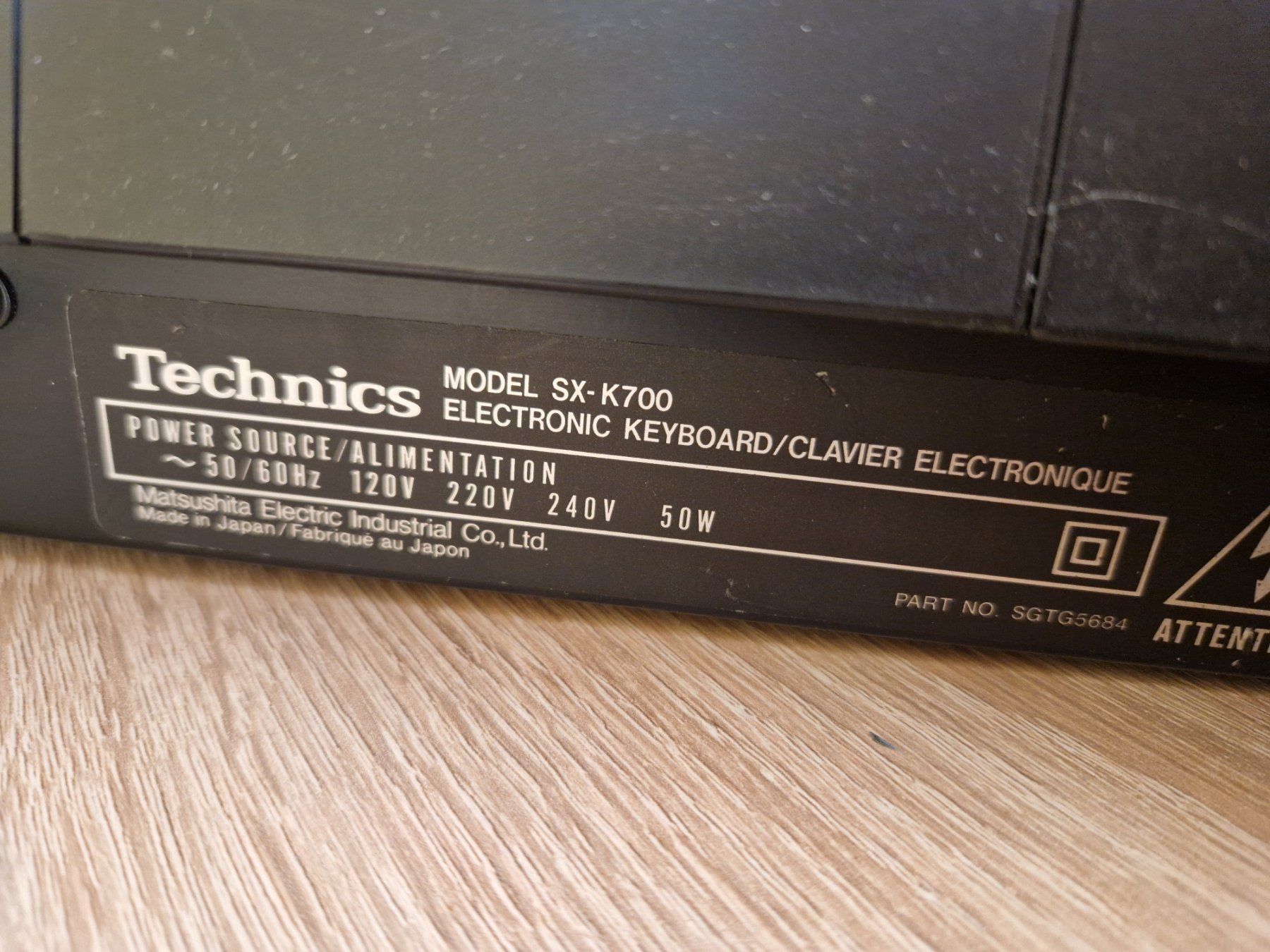 Technics Strumenti musicali: Technics SX-K700 Keyboard - Vintage Klang – Usato da Auw venduto da nm1966 1