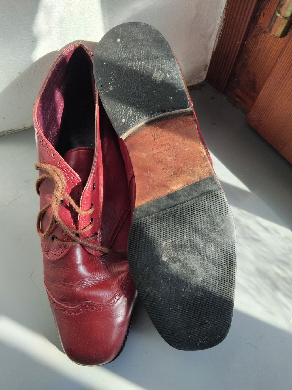 Scarpe da donna: Schuhe/ rot – Usato da Nuglar venduto da jentel 1