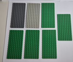 LEGO Platten 7 Stück 8x16