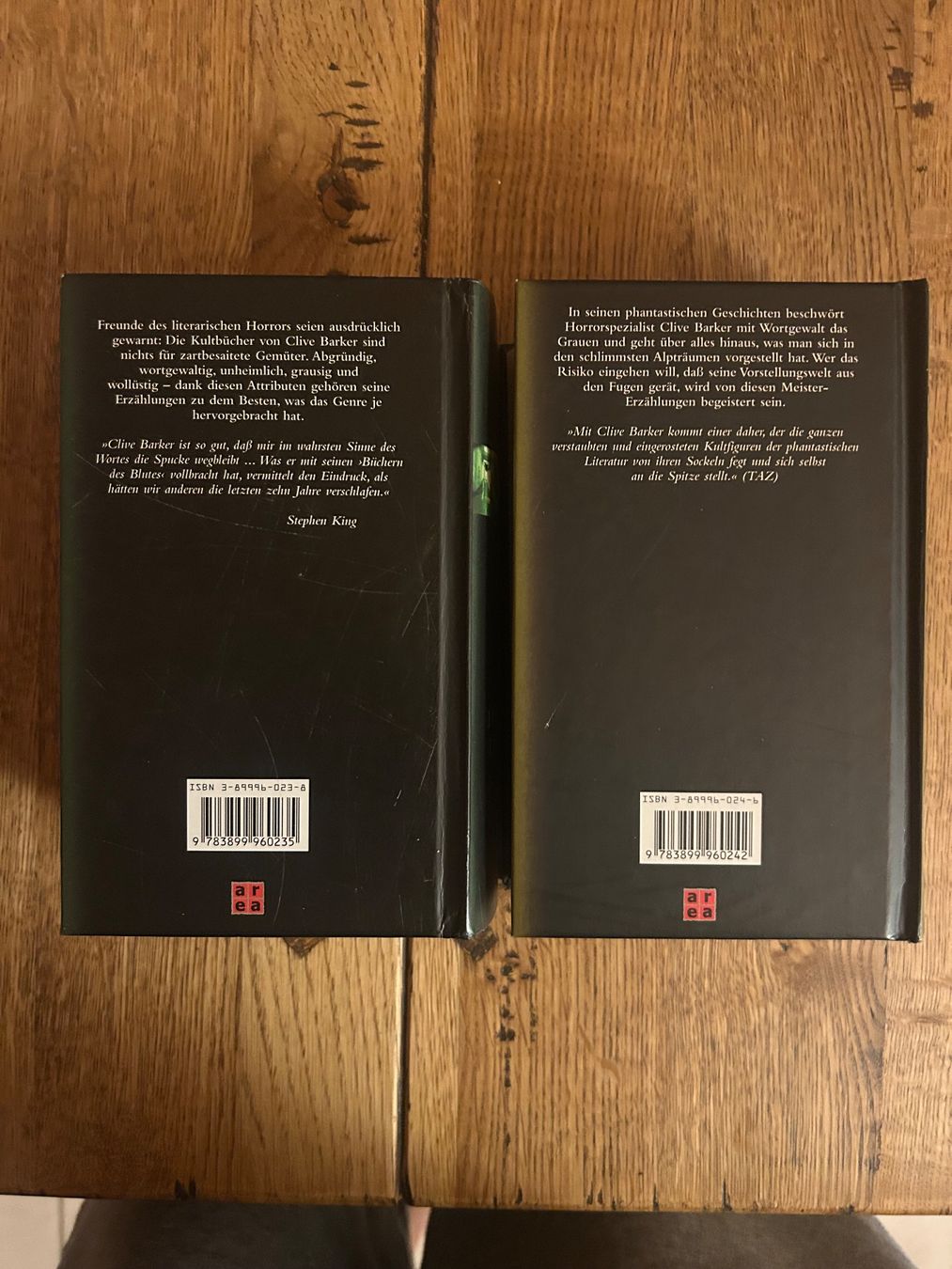 Libri: Die Bücher des Blutes I-VI – Usato da Wichtrach venduto da obr_g67l 1