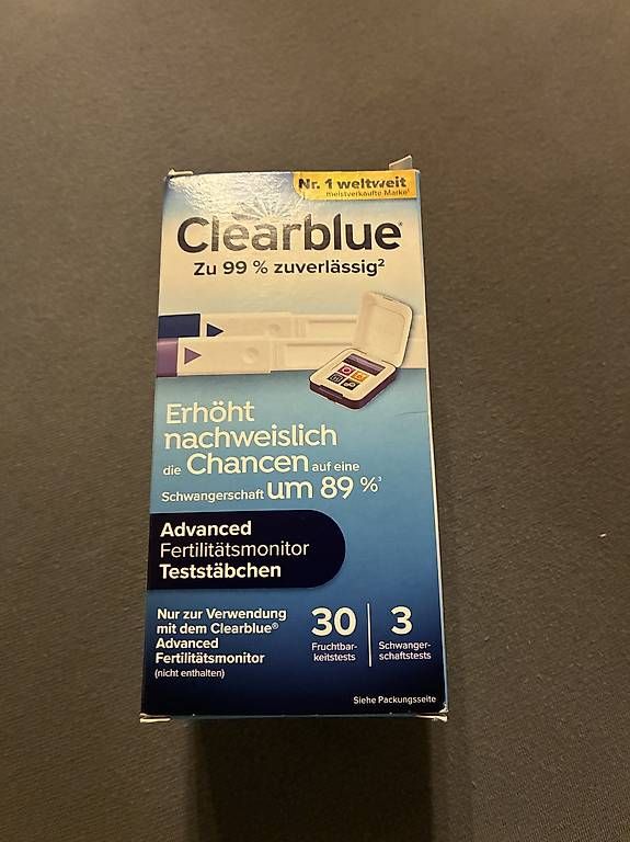 Attrezzature mediche: Clearblue Advanced Teststäbchen Schwangerschaftstest – Nuovo e nell'imballaggio originale da Siegershausen venduto da Paddy218 1