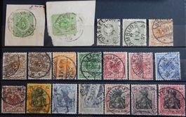 Deutsches Reich ex. Kat. 39-93 gest. 1885/1915