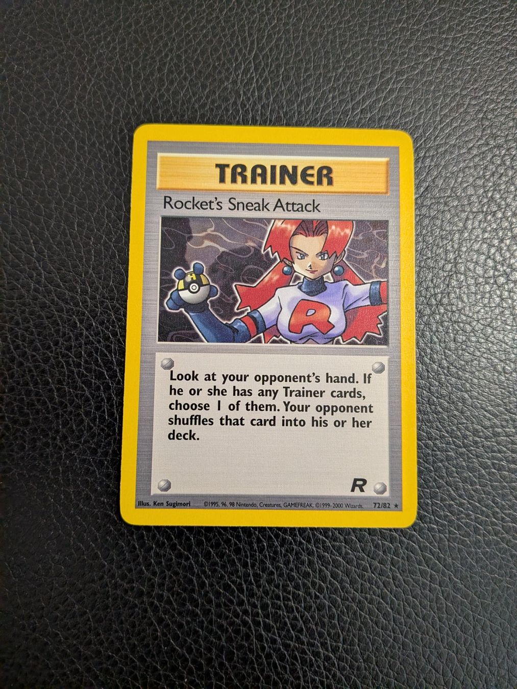 Pokémon Carte collezionabili: Team Rocket - Rocket’s Sneak Attack rare 72/82 Ab 1 – Usato da Paradiso venduto da Pkmn10