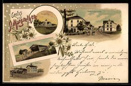 Litho St. Margrethen, Hotel, Rheinbrück