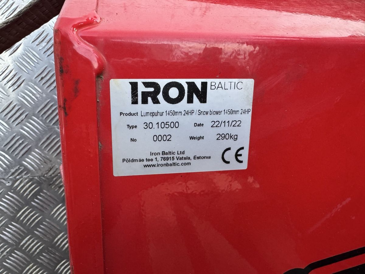 Sgombero neve: Fraise à neige Iron – Usato da Mont-Soleil venduto da 6125R 4