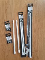 Scheibenstange, ausziehbar, weiss, 1x40-60cm, 4x 30-40