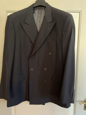 1 veste croisée bleu marin Zignone taille  54 Italie