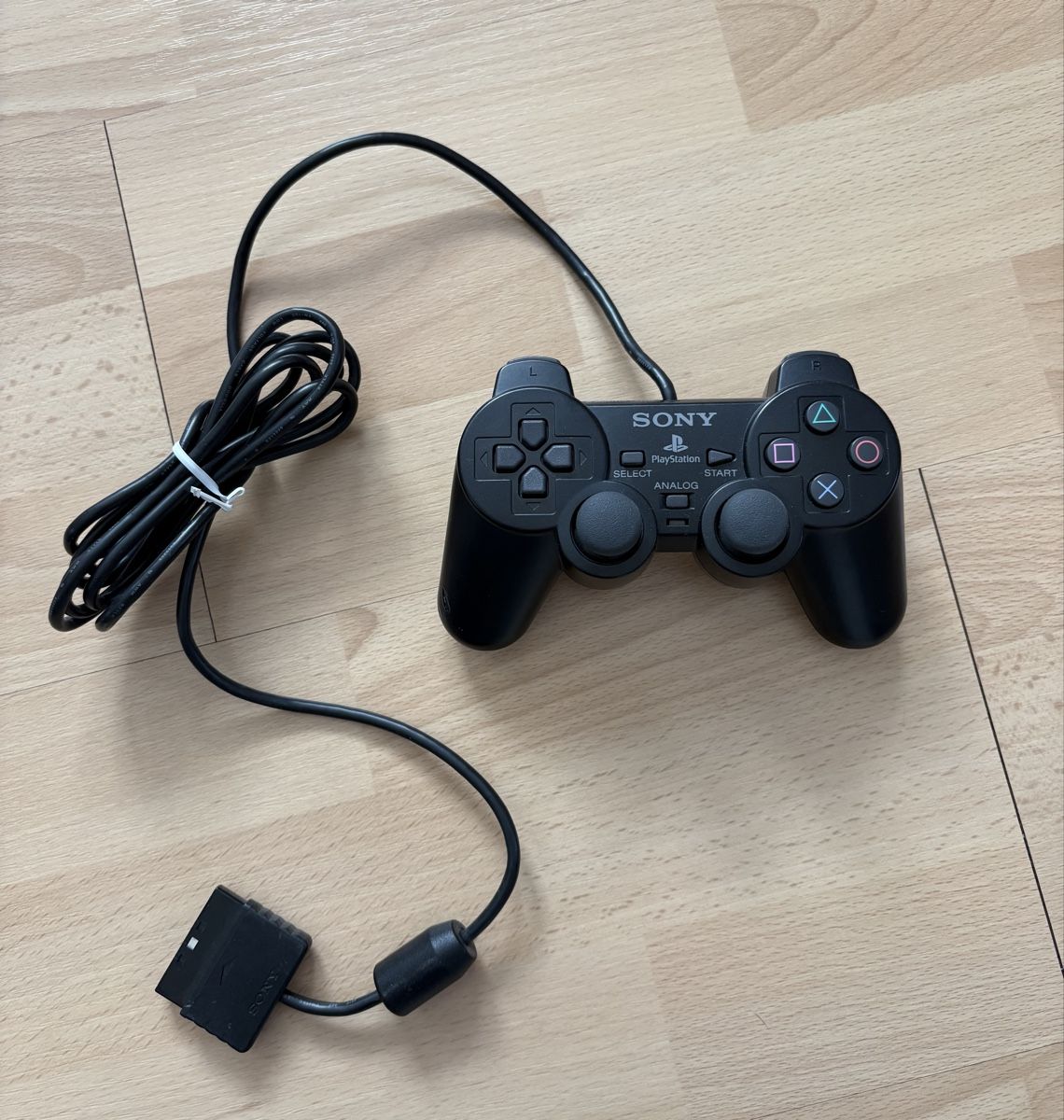 Sony Controller: Sony PlayStation Analog Controller, schwarz, gebraucht – Gebraucht aus Meisterschwanden von beauty26.