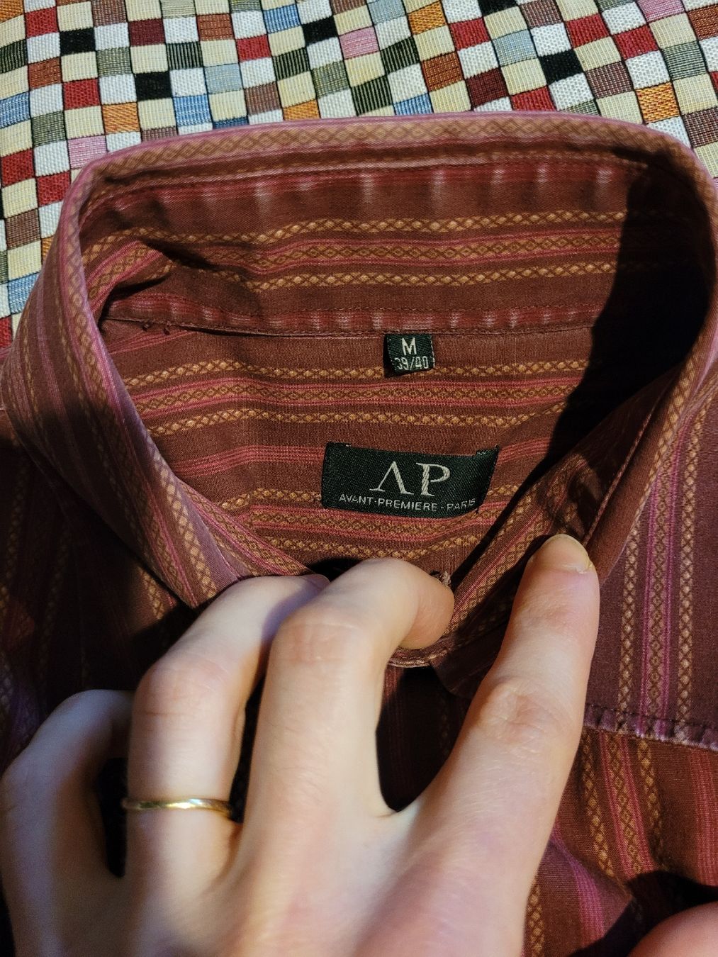 Avant Premiere Hemden: Gestreiftes AVANT PREMIER PARIS Button-Up Hemd – Gebraucht aus Zürich von mer_6tqg 2