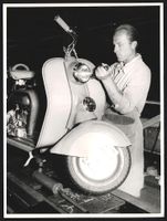 Fotografie Motorrad NSU Lambretta, Motor