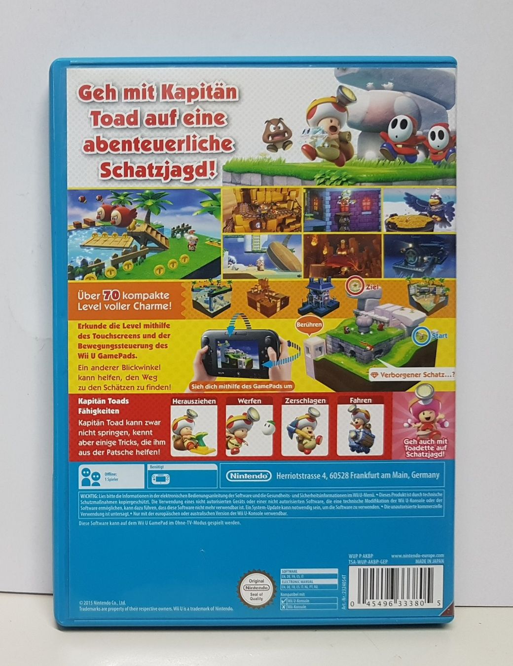 Nintendo Giochi: 😎 Captain Toad Tracker Abenteuerliche Schatzjagd  Wi U – Usato da Schüpfheim venduto da Games_Spielkonsolen 2