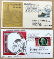 2 FDC Monaco  1966