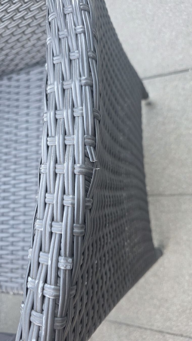 Sedie: Hochlehner Gartenstuhl / Rattanstuhl verstellbar – Usato da Wettingen venduto da EllyJ 6