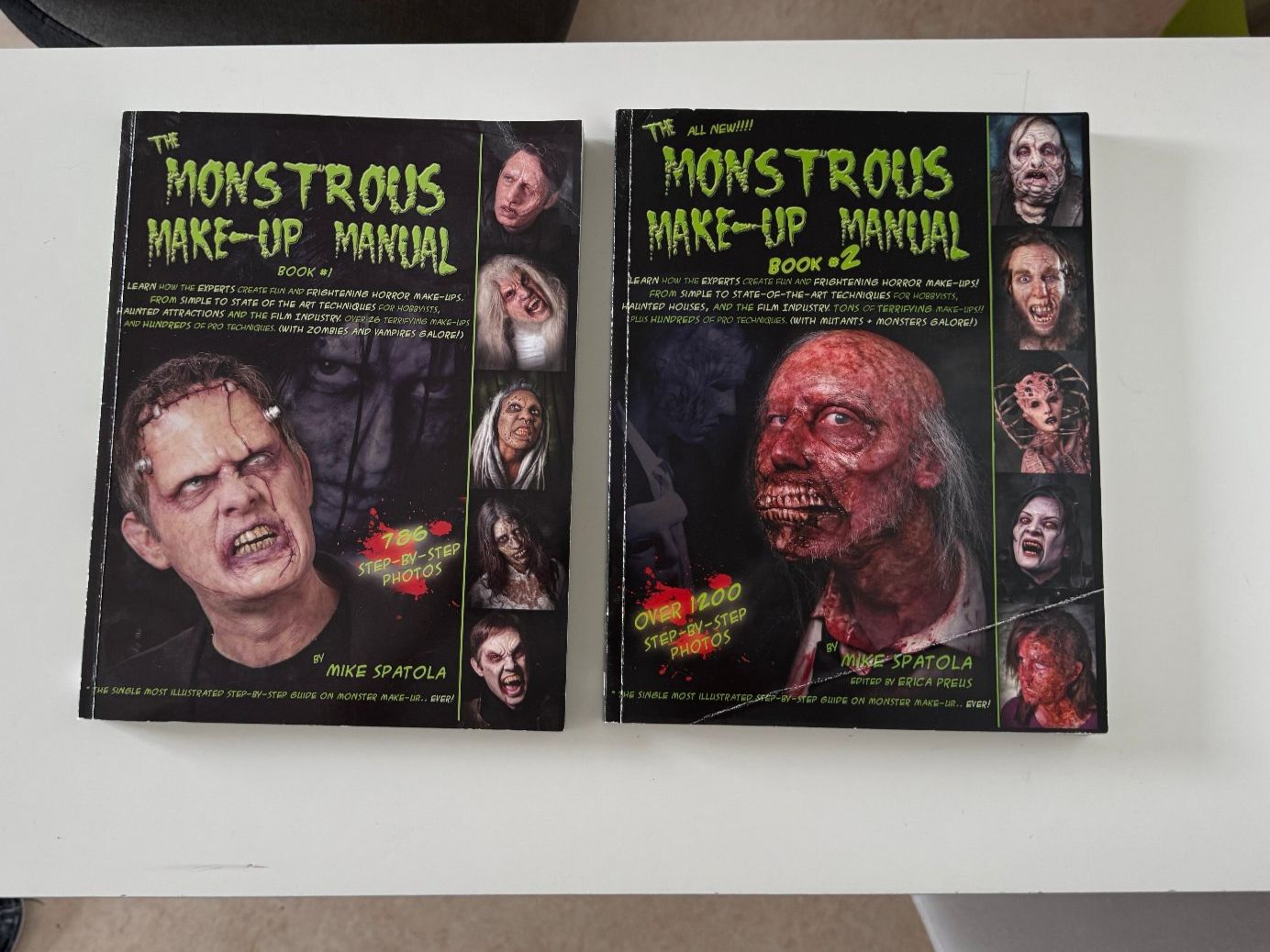 Bücher: SFX Make Up CosplayTutorial Books by Mike Spatola ENGLISH – Gebraucht aus Rheinfelden von Eldritchwitch