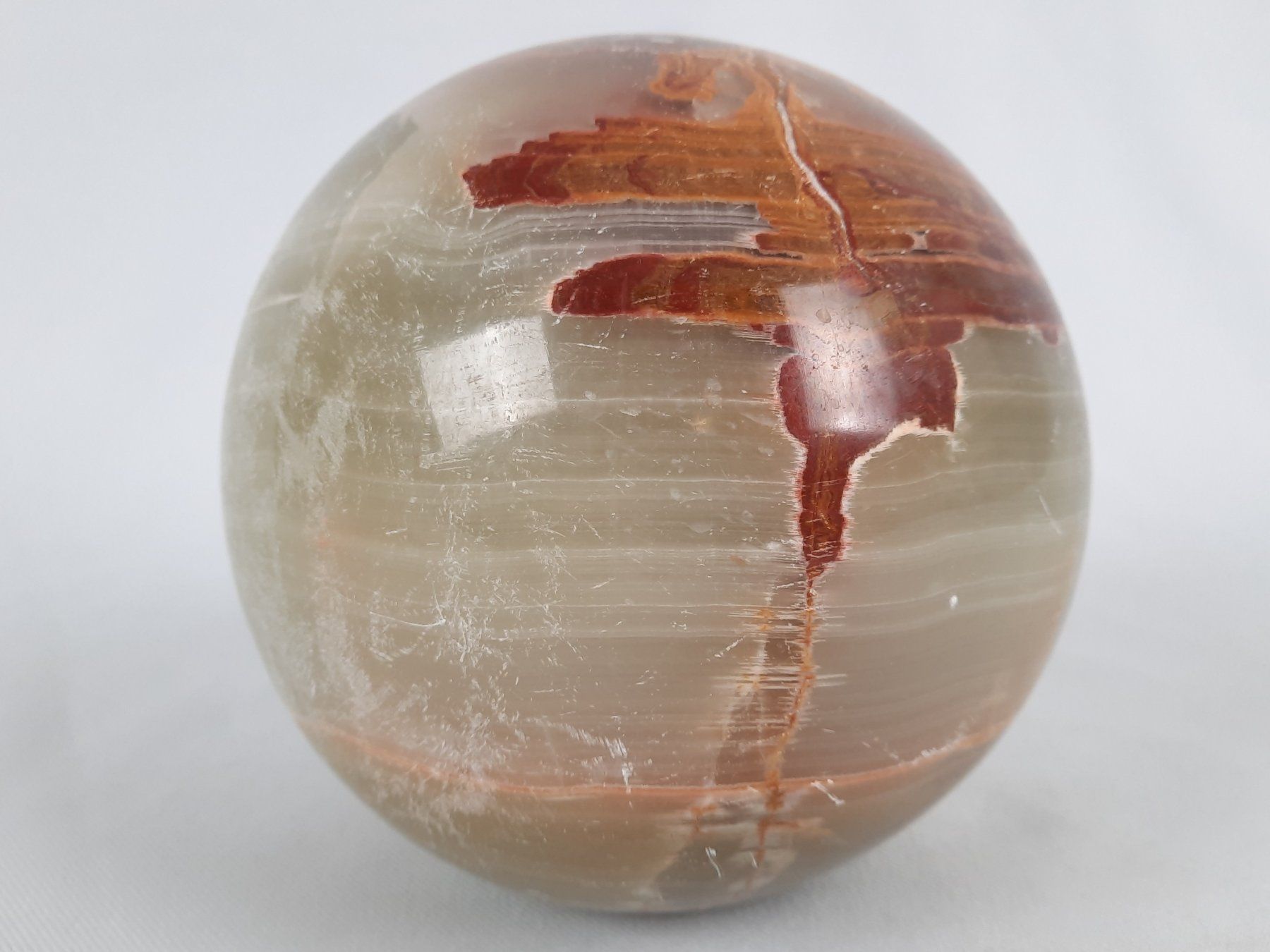 Mineralien & Heilsteine: Grosser Onyx Kugel – Gebraucht aus Beinwil am See von Restwert_Beinwil 3
