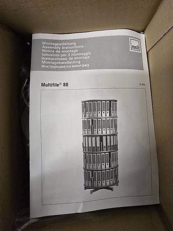Moll Regale: Moll Ordnerdrehsäule Multifile – Neu (gemäss Beschreibung) aus Rickenbach b. Wil von Beautiful.Things