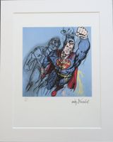 Andy WARHOL Superman  signierte nummerierte Lithographie