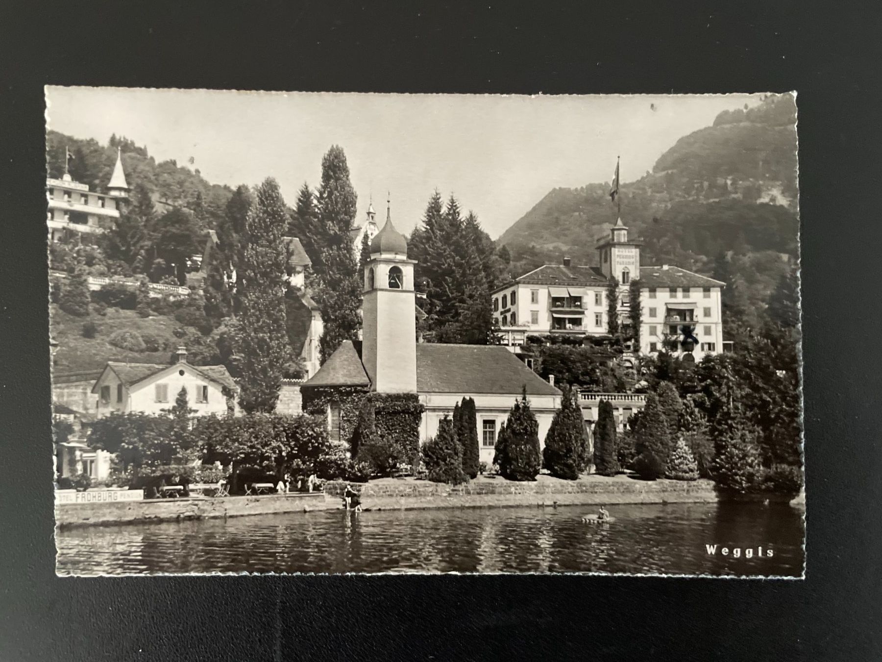 Cartoline postali: AK LU Weggis, 1947 – Usato da Thal venduto da Danny82