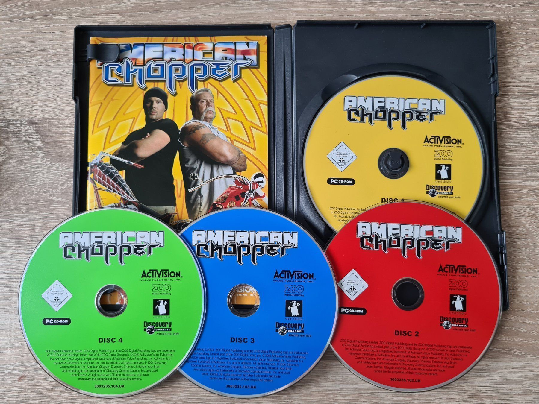 Giochi: American Chopper (4 CD) - PC – Usato da Carouge GE venduto da Franllo 2