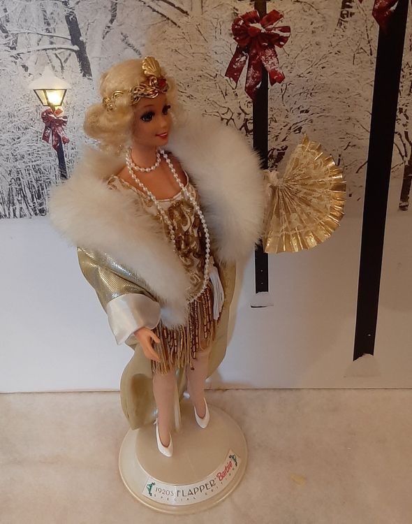 1920's GOLD FLAPPER BARBIE 3