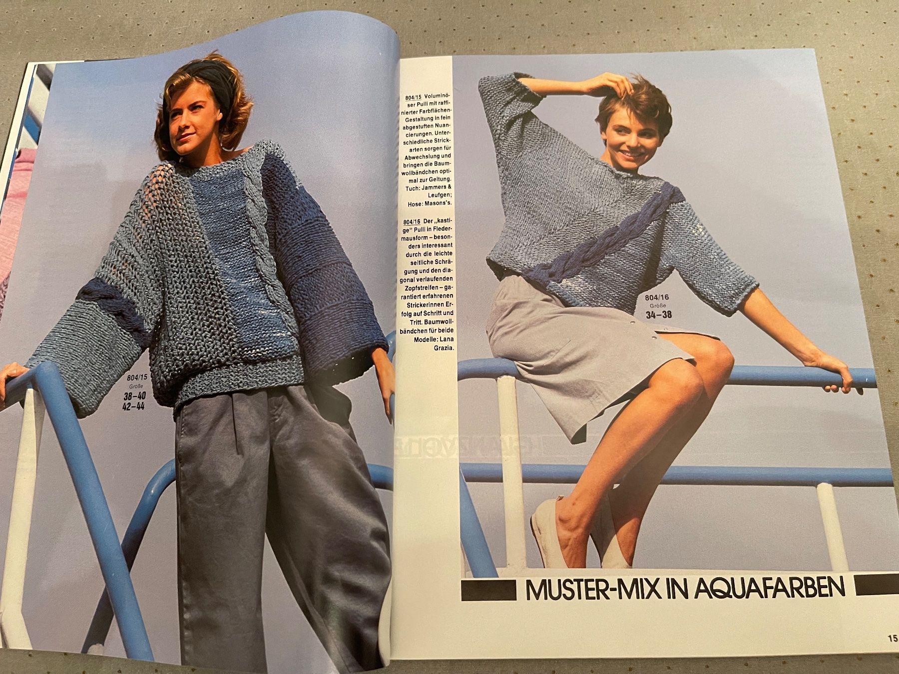Cartamodelli: Strickheft Burda Spezial, 43 Damenmodelle, 1985 – Usato da Meggen venduto da tulipe21 3