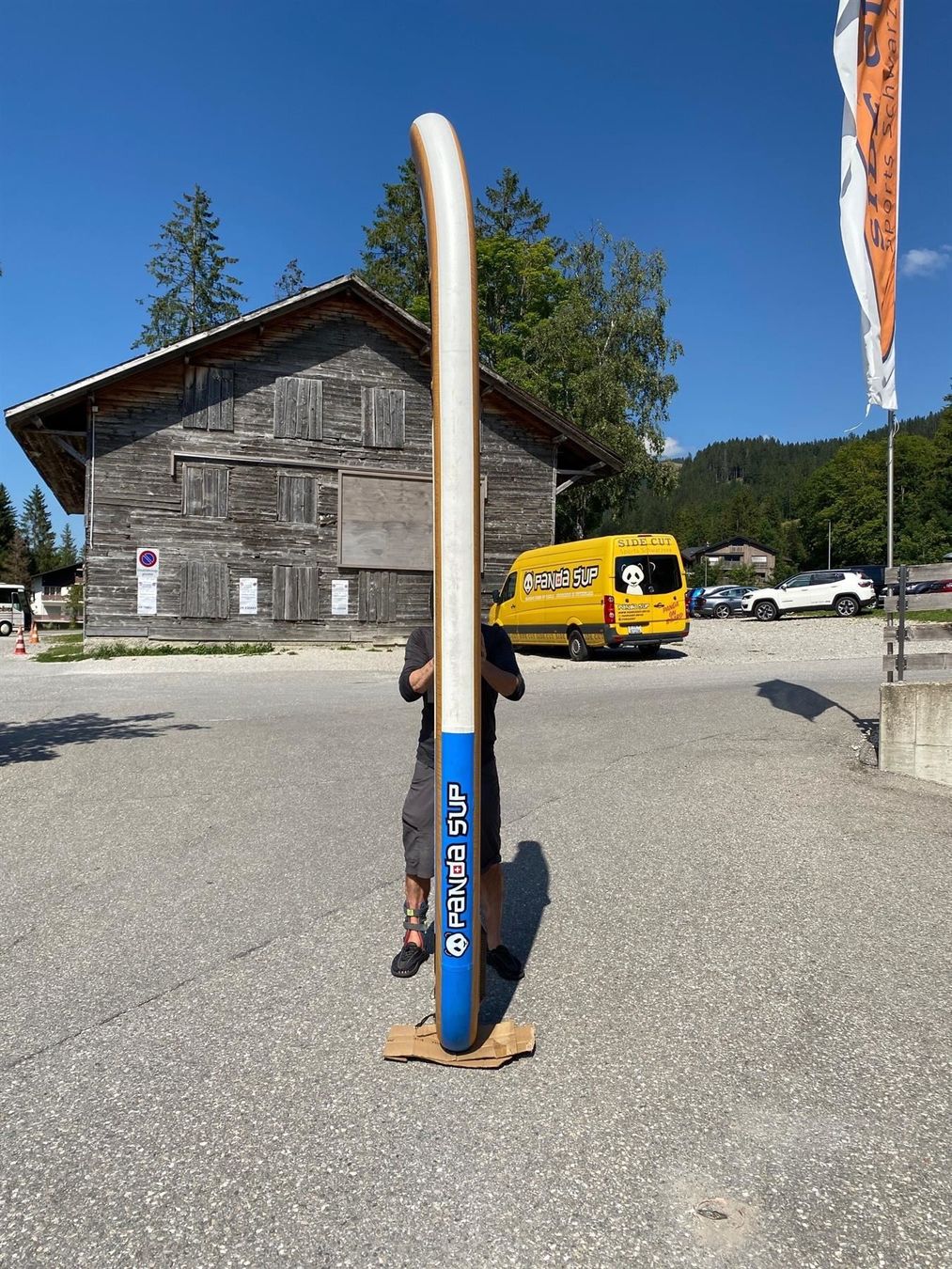 Schlauchboote, Kajaks & Kanus: SUP Panda 10'6'' Occasion Set | 681237 – Gebraucht aus Schwarzsee von Sidecut 2