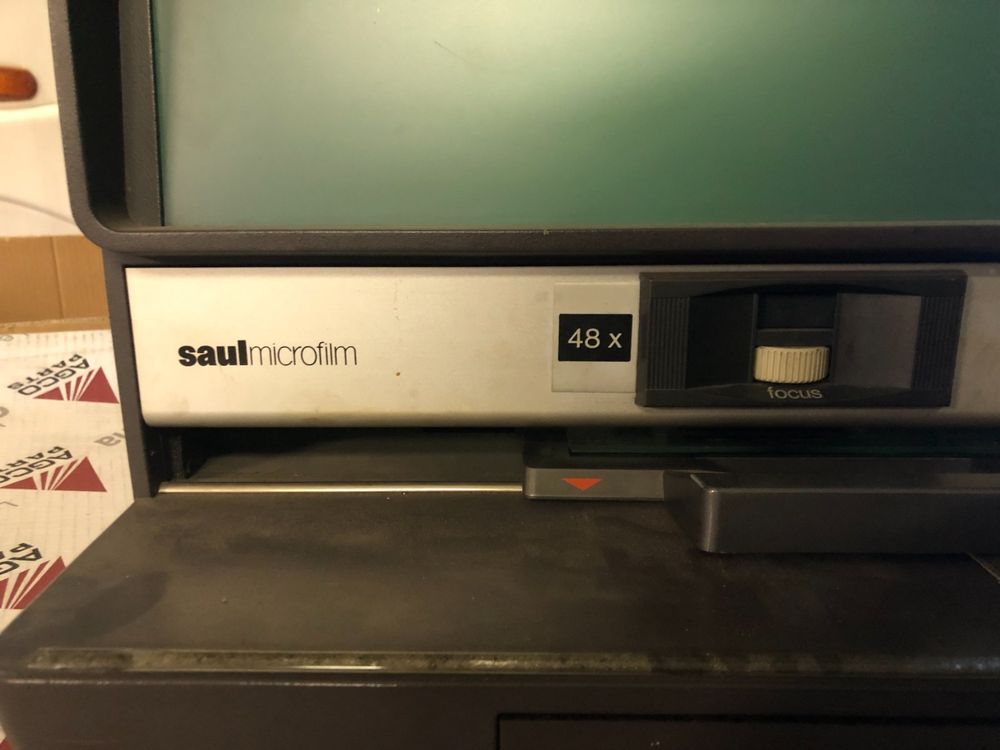 Mikrofiche Lesegerät inkl. div. Microfiche (Landmaschinen) Kaufen auf