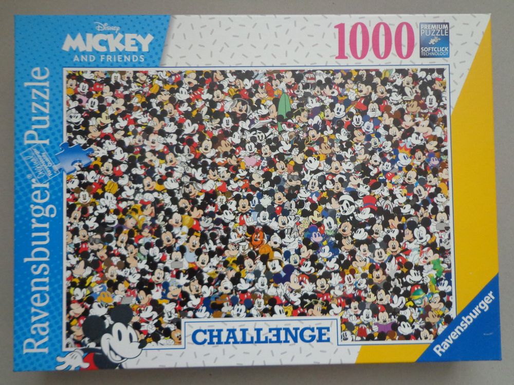 Puzzle 1000 Teile Ravensburger Disney, Mickey and friends | Kaufen auf ...
