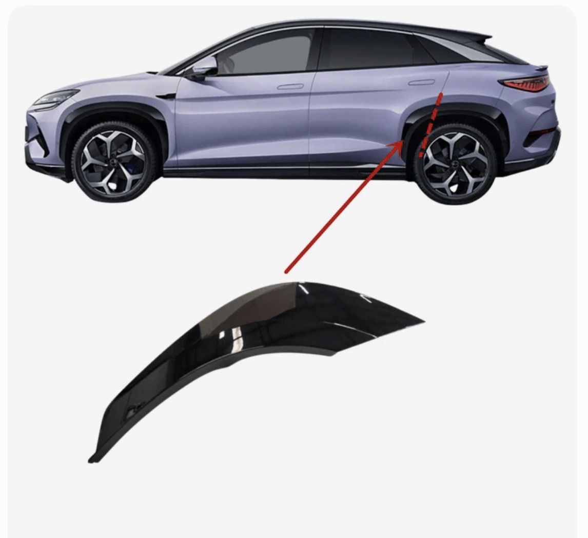 BYD Automobili: BYD Sealion 7 wheel arch cover black – Nuovo e nell'imballaggio originale da Gossau SG venduto da teiger02 3