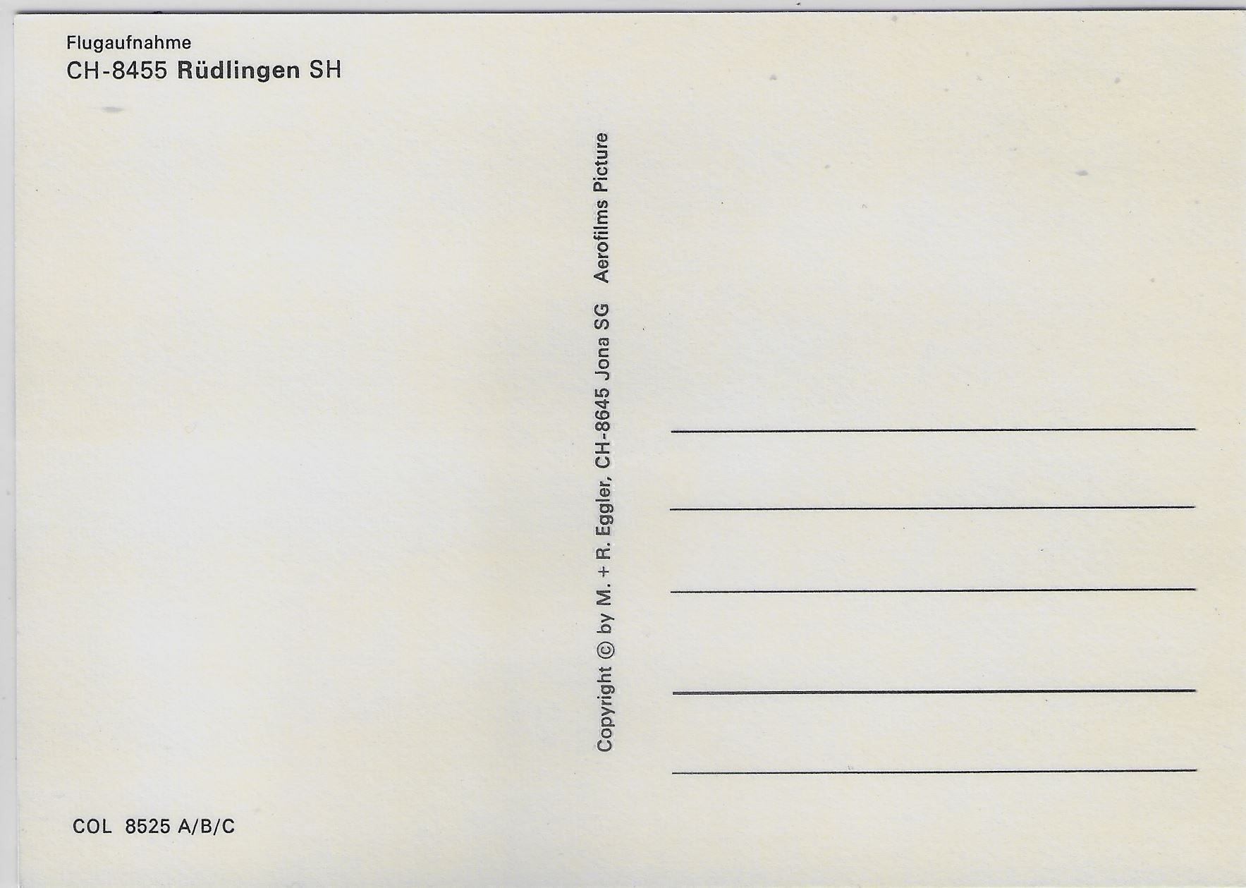 Cartoline postali: Flugaufnahme Rüdlingen SH Multiview – Antico da Ettingen venduto da Kartenplanet 1