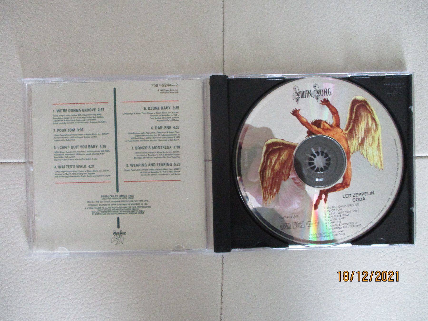 CD: Led Zeppelin  --  Coda – Usato da Liestal venduto da Disc-Point 1