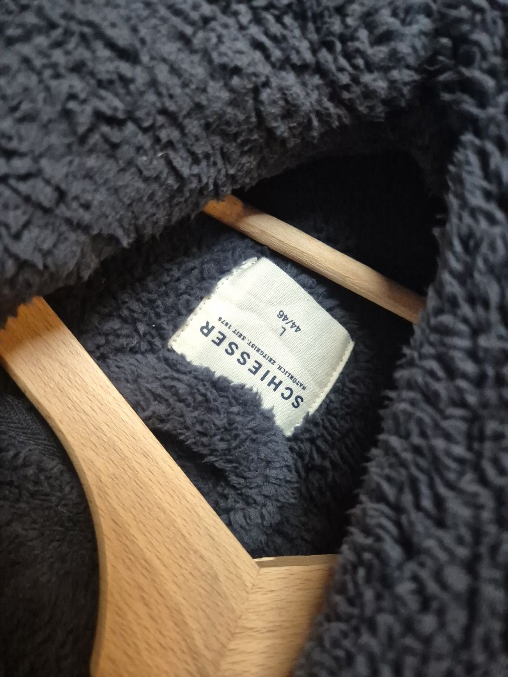 Schiesser Giacche: Teddymantel dunkelblau Schiesser Gr L – Usato da Zürich venduto da Drago670 3