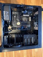 PC Gehäuse mit Asus Z97 Deluxe Mainboard und 850W Netzteil