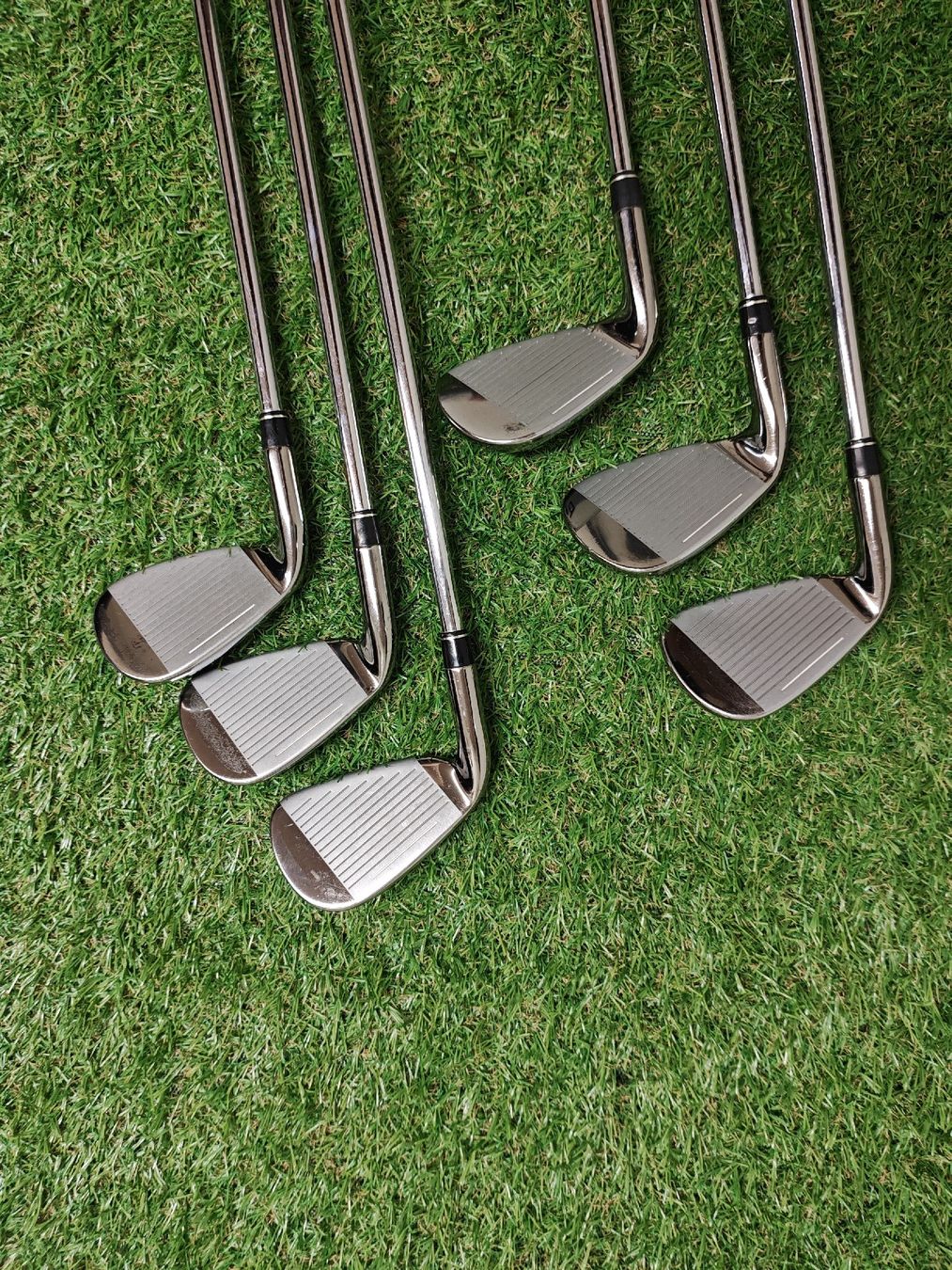 Taylor Made Mazze & Set: TaylorMade Burner Eisensatz 5-PW, Stahlschaft, Regular Flex – Usato da Uerikon venduto da Chreggus_Golfshop 4