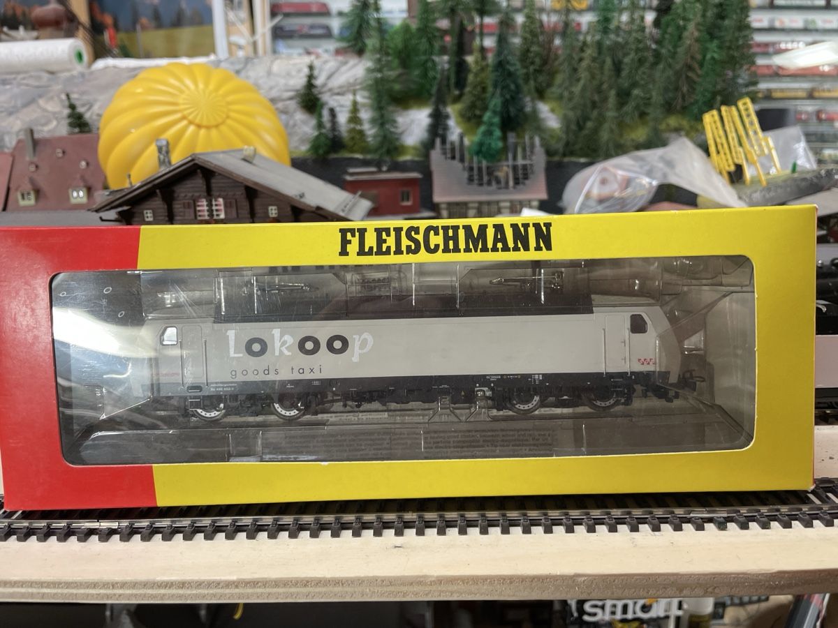 Fleischmann Modellini di ferrovie: Fleischmann Lok 486 652-1 Lokloop neuwertig – Usato da Gossau SG venduto da Krokodil344 6