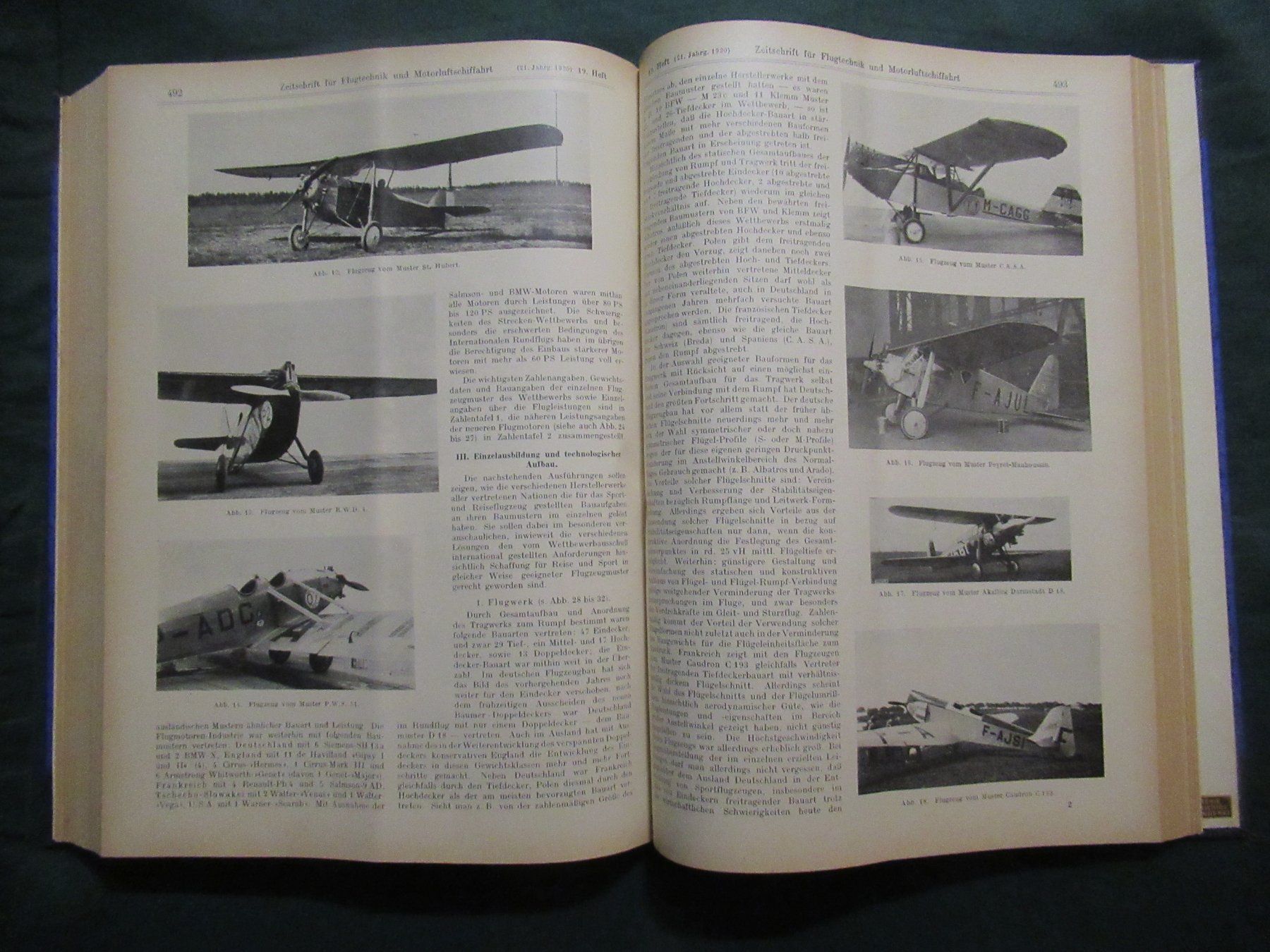 Libri: * Flugtechnik Motorluftschifffahrt Aviatik – Usato da Hedingen venduto da Protechnica
