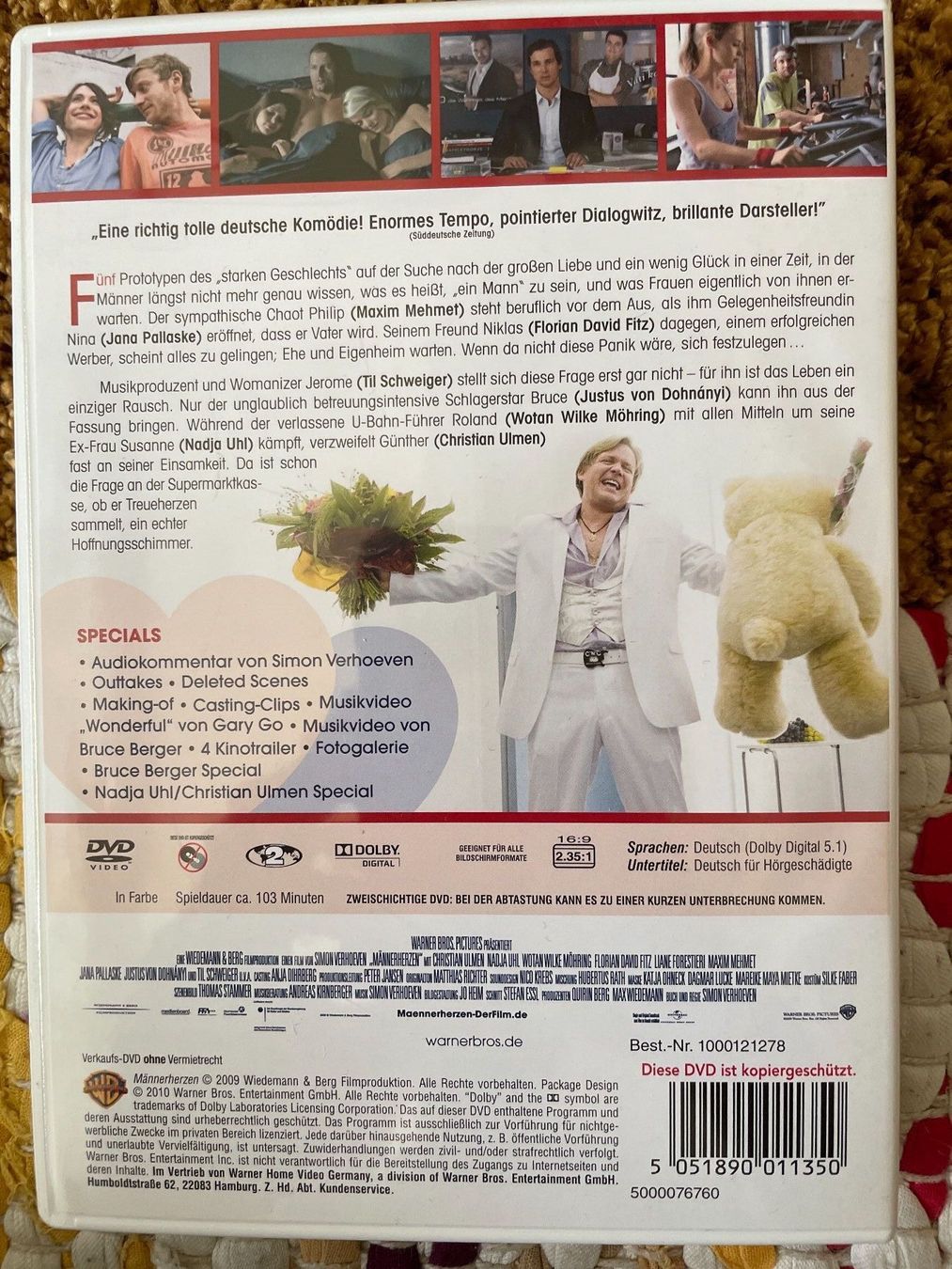 Alle DVDs: [DVD] Männerherzen (2009) – Gebraucht aus Frasnacht von GracyStore 1