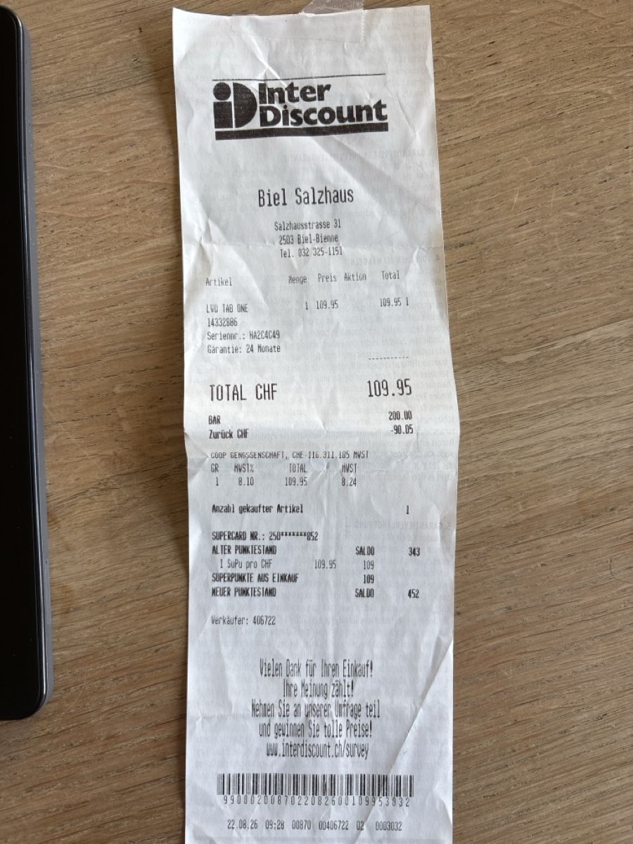 Lenovo Tablet PC: Tablette Lenovo Tab One – Nuovo (secondo la descrizione) da Biel/Bienne. venduto da CUISTO1978 3