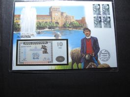 Banknotenbrief Armenien 18.03.94