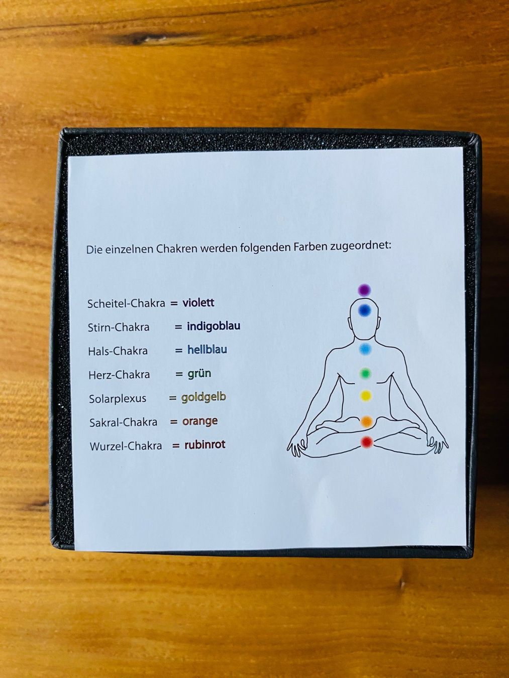 Ciondoli: farbige Chakrakugeln in Geschenkbox – Usato da Kastanienbaum venduto da Niara2 2