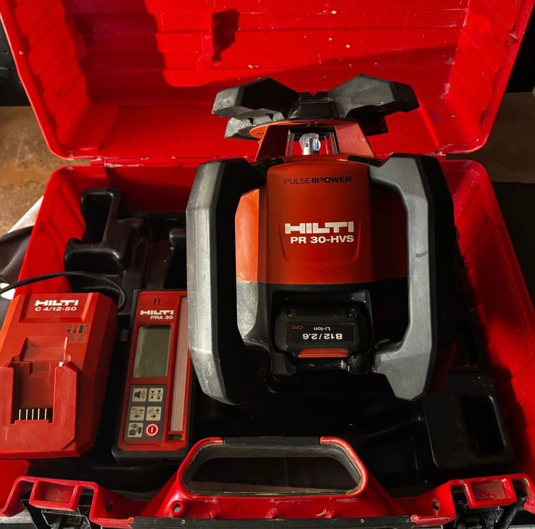Laser Rotatif/Rotationslaser Hilti PR 30 HVS A12 (D'occasion) à ...