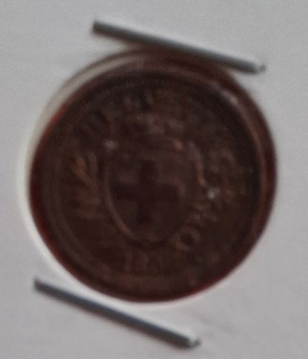 Tutti le monete: CHF 0.01 1892 Schweiz VZ – Usato da Fribourg venduto da Kiki020 1