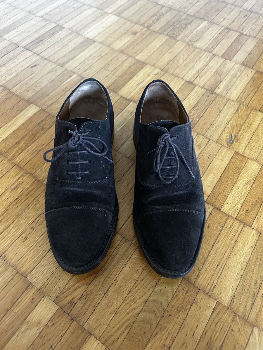 Chaussures hommes: Brown Suede Leather Shoes – D'occasion à Zürich par CBB_ 4