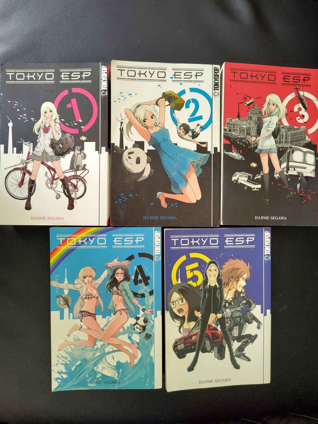 Fumetti: Hajime Segawa Tokyo ESP 1-5 – Usato da Oberwil BL venduto da syd_lm