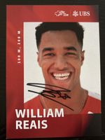 Signierte William Reais Karte LA CH