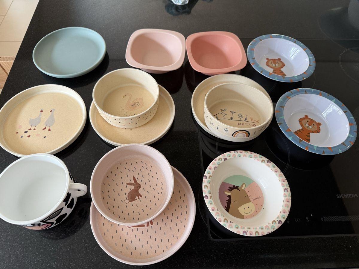 Assiettes: Diverse Kinder/Babyteller und Schalen – D'occasion à Lohn-Ammannsegg par rosarot87