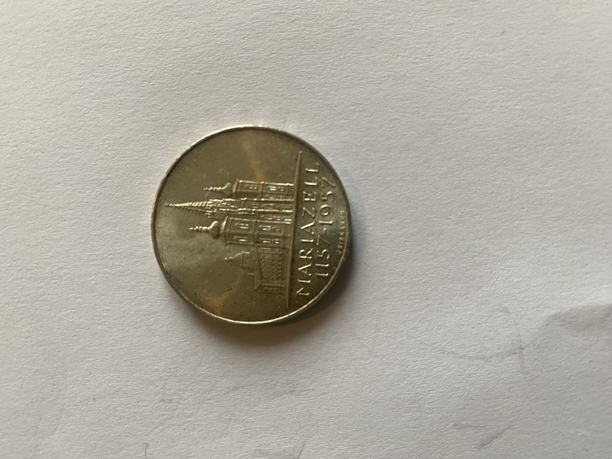 Tutti le monete: Silbermünze 25 Schilling 1957 – Usato da Aathal-Seegräben venduto da wagenburg01 1