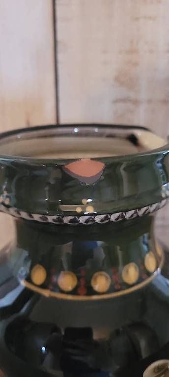 Caraffe: Keramikkaraffe floral traditionell – Usato da Biberist venduto da FarbAder 2