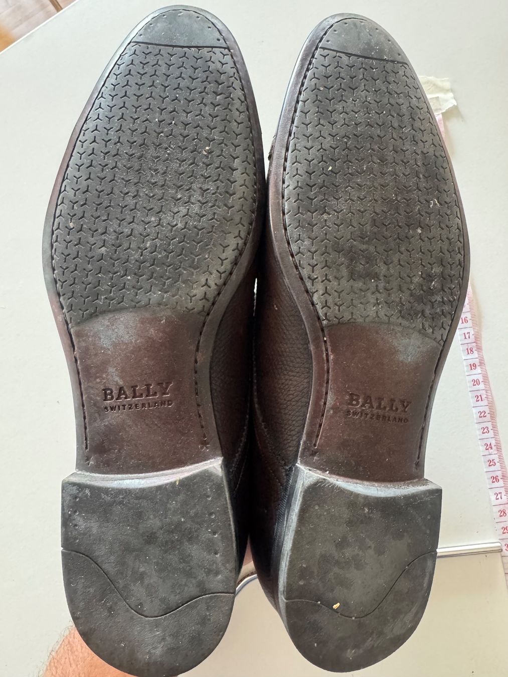 Bally Scarpe da uomo: BALLY Herren-Schnürschuhe Original, Gr. 42, Leder, Braun – Usato da Klingnau venduto da Pfidico 5